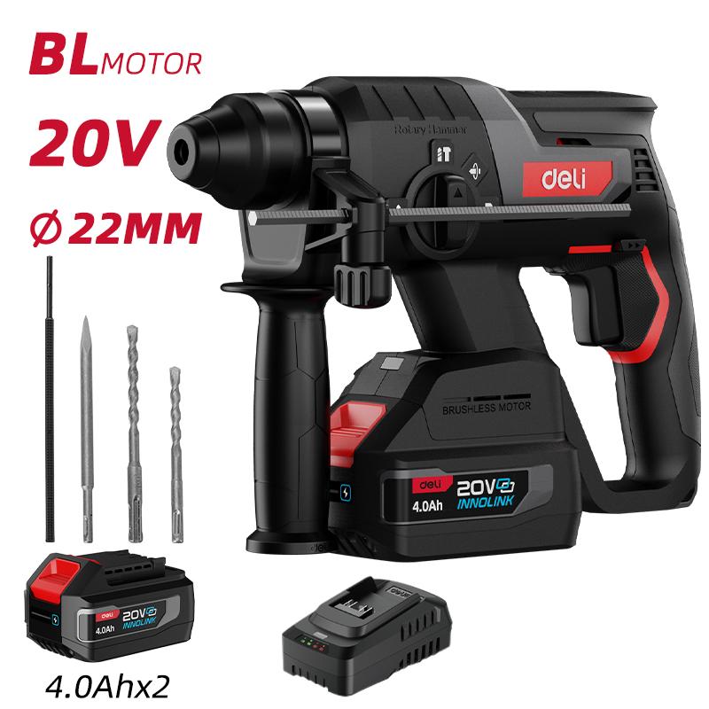 DELI Батериска хилта 2*4Ah 3J