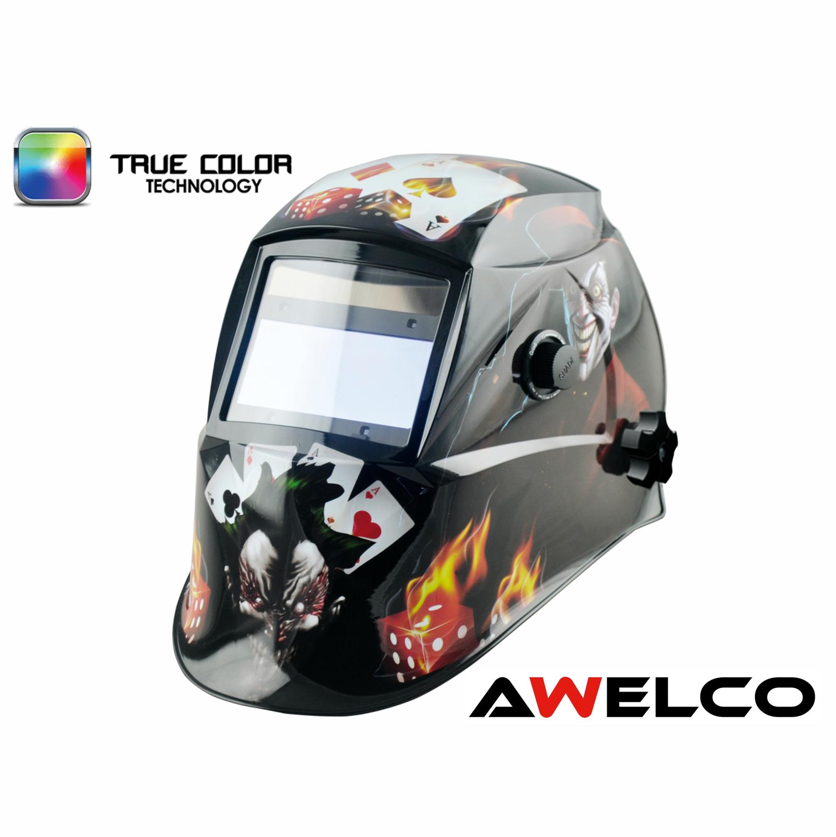 AWELCO Заштитна маска за заварување 9-13DIN 3000-Е 4 сензори 1/1/1/2