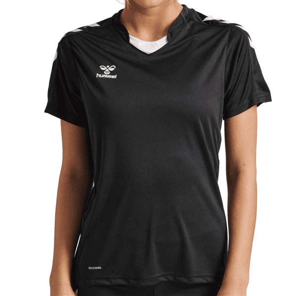 HUMMEL Женски дрес HMLCORE XK POLY JERSEY S/S WOMAN црна