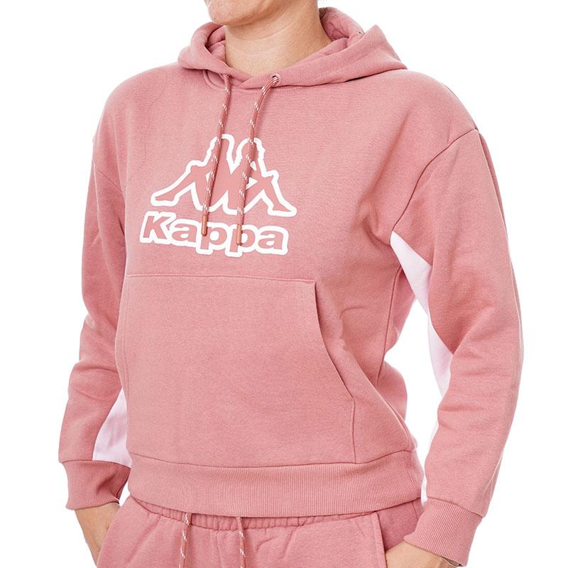 KAPPA Женски дуксер Logo felad, Розеви