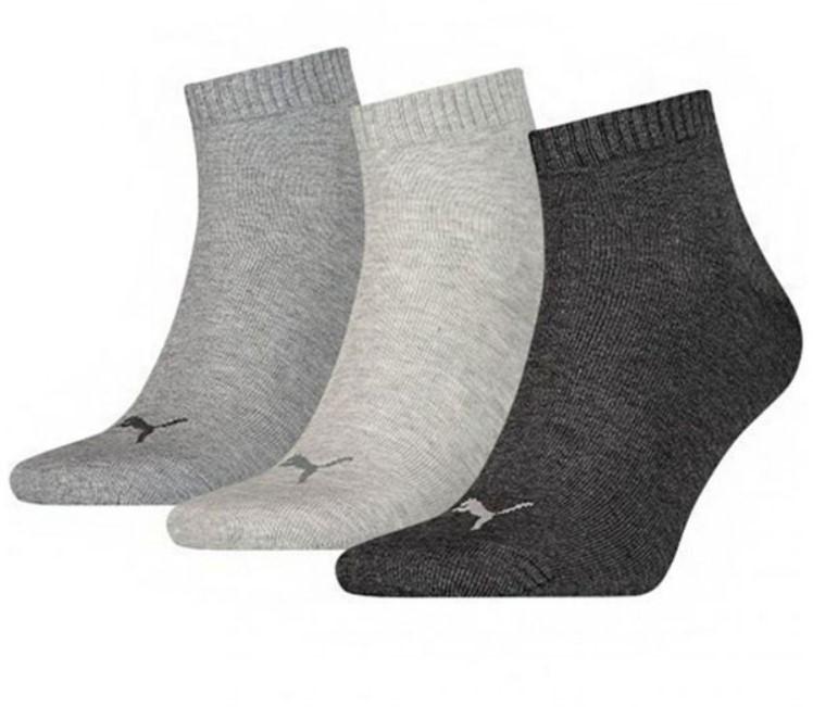 Чорапи PUMA TS 3/1 сиви, темно сиви и антрацит