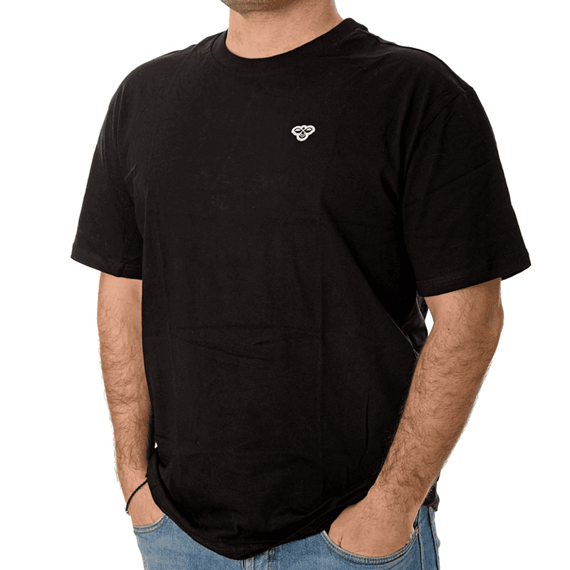 HUMMEL Mашка маичка со кратки ракави Hmlregular, црна