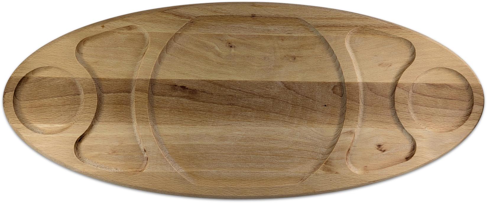 ДОНКА Овална чинија со 5 длапки