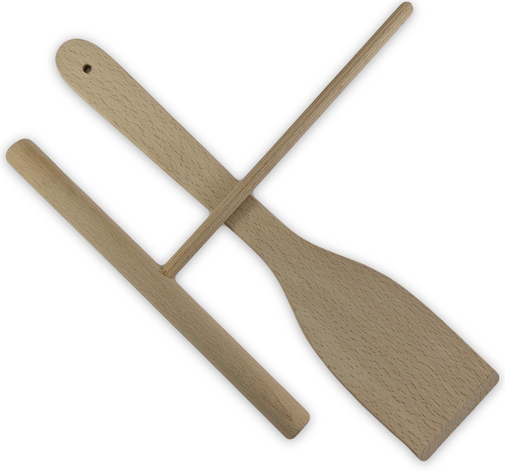 ДОНКА Комплет за палачинки (стапче и шпакла)