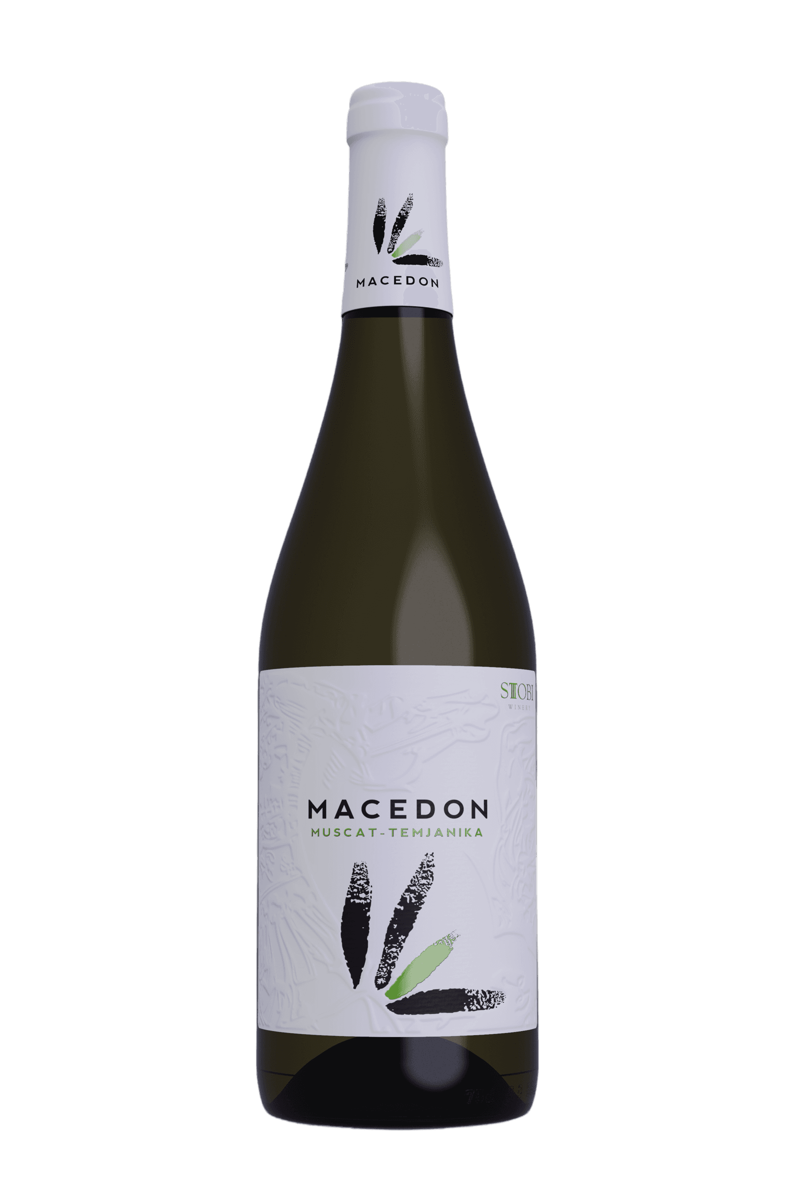 STOBI Бело вино Macedon Muscat – Temjanika, 0.75л