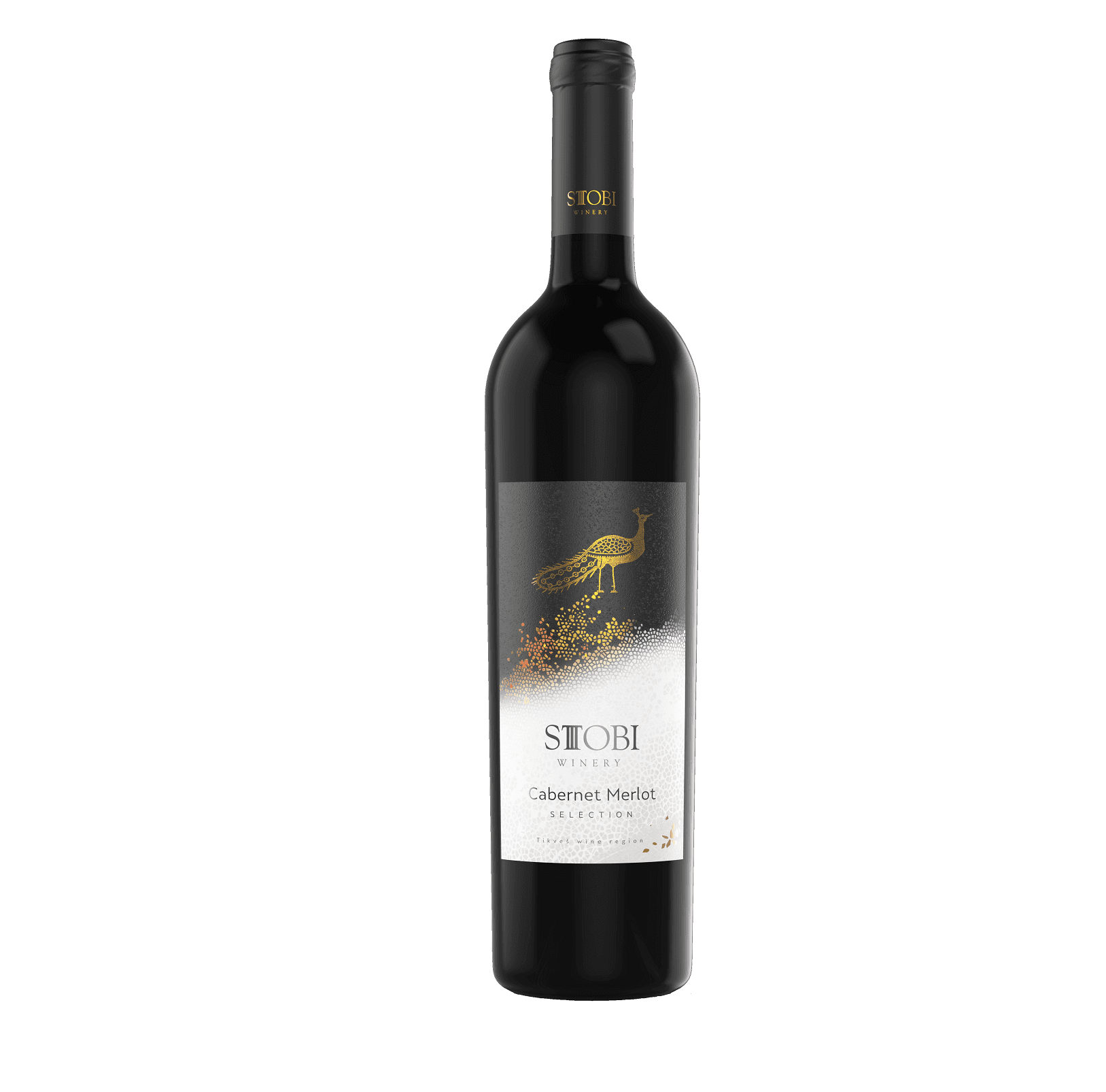 STOBI Суво црвено вино Cabernet Merlot Selection 0,75л