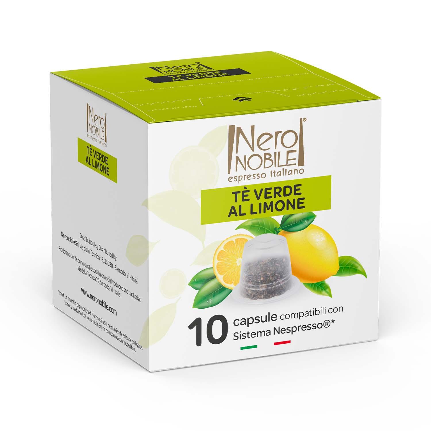 NERONOBILE Tè Verde al Limone | NESPRESSO