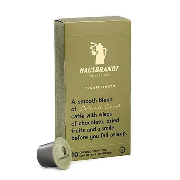 HAUSBRANDT Decaf (бескофеинско ) Aluminium | NESPRESSO