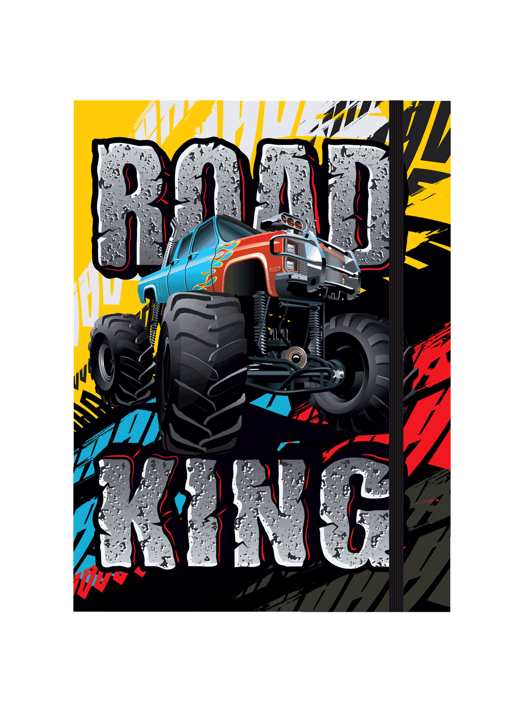 Optimum Папка со ластик А4 3D кутија Road King