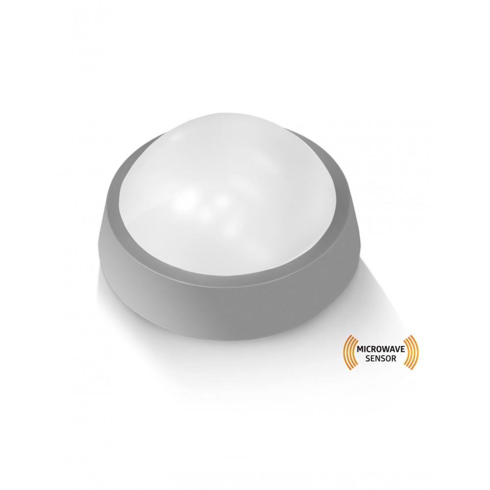 LAMBARIO Плафонска светилка со microwavesenzor 24w led 6400k сива