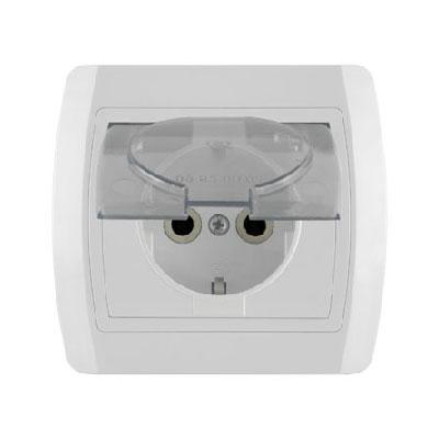 Приклучок ii шуко со проѕирен капак 14.01.068