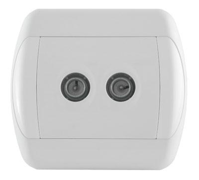 Приклучок тв дупла крајна 15.01.091 ројал