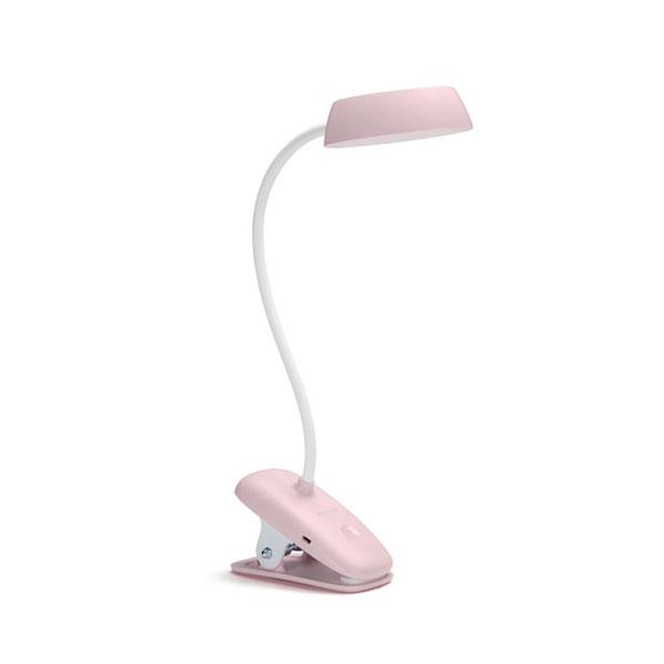 PHILIPS Столна Светилка Donutclip Pink 3W 4000K Led Usb