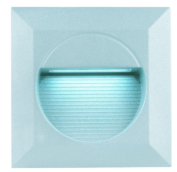 HYUNDAI Вград. свет. лед 1.2W 6500k ip65 220v hy/02601 коцка сива