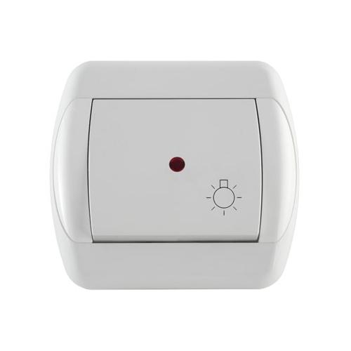 MAJUR Тастер за светло сс ројал 15.01.013