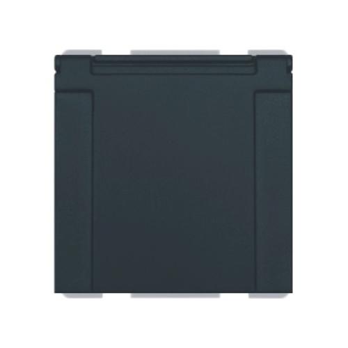 KOMBO Приклучок ii шуко со капак 2м црна