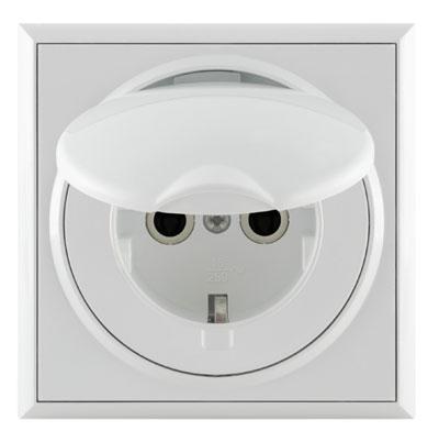 PREMIER Приклучок ii шуко в/з со капак premier плус 11.01.058