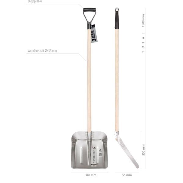 PROSPERPLAST Лопата за снег skandinavia 2