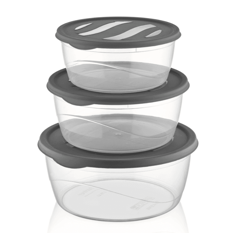 Сет кутии круг 700/1250/1750 мл