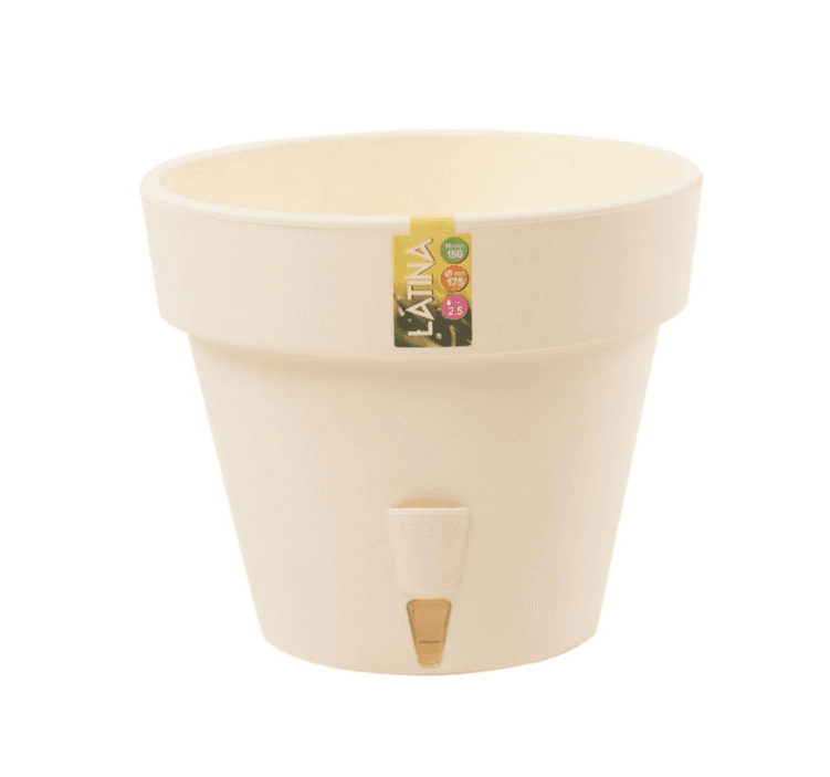 Саксија latina 3.7л крем