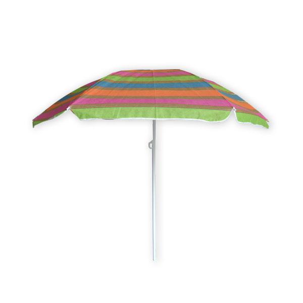 Чадор за плажа 160х170см розе/син микс