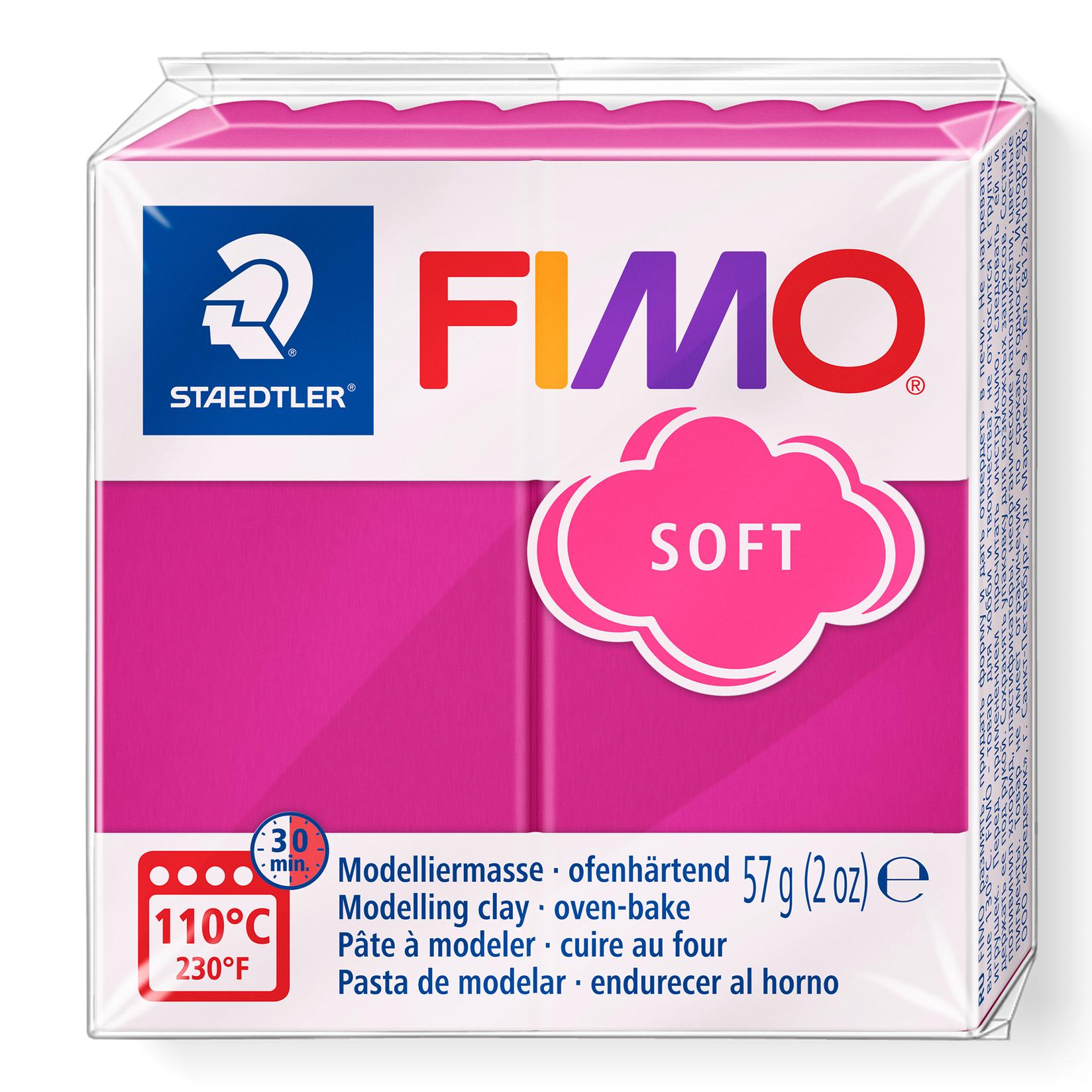 FIMO Полимерна Глина soft raspberry