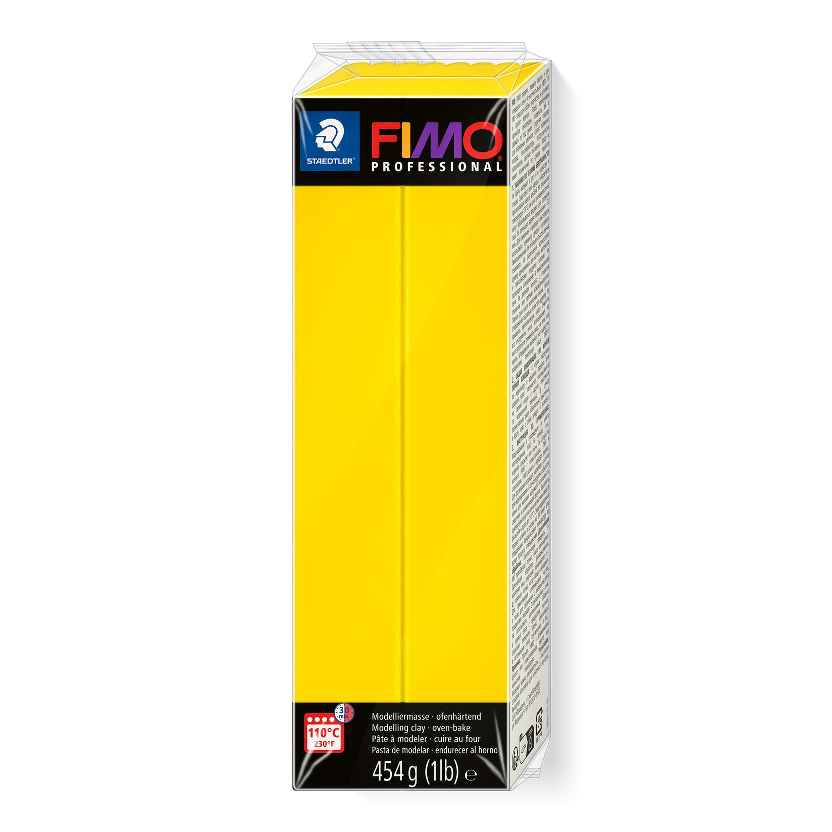 FIMO Глина prof 454g жолта