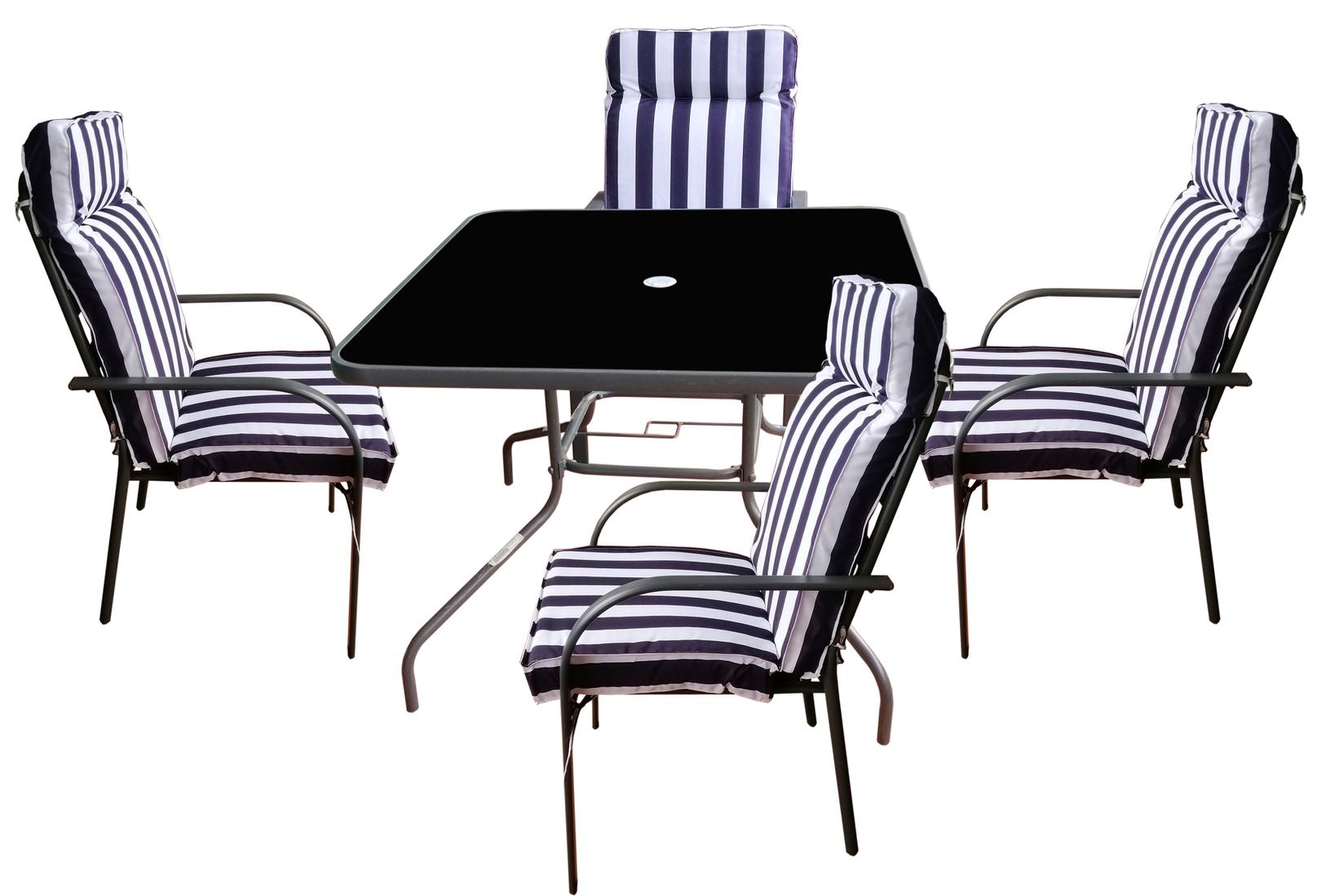 TONS GARDEN Сет маса со 4 столици