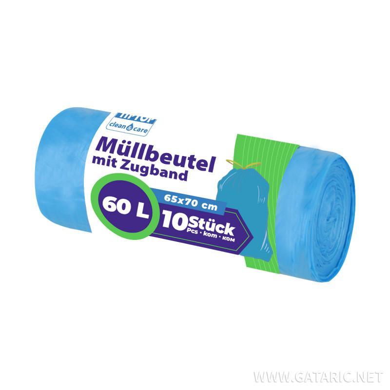 Tip Top Office Вреќи за ѓубре со врвка 65×70 10ком.