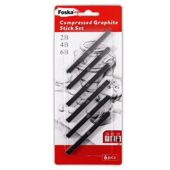 Foska Јаглен сликарски 6 ком.