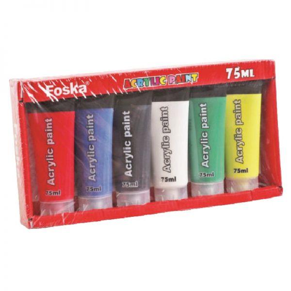 Foska Акрилни бои 75мл. 1/6