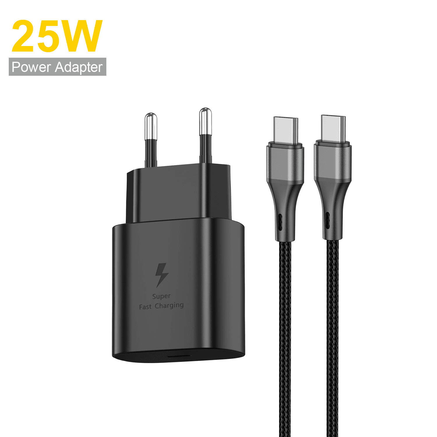 ASPOR Полнач A820 25W USB-C Со Type-C Кабел