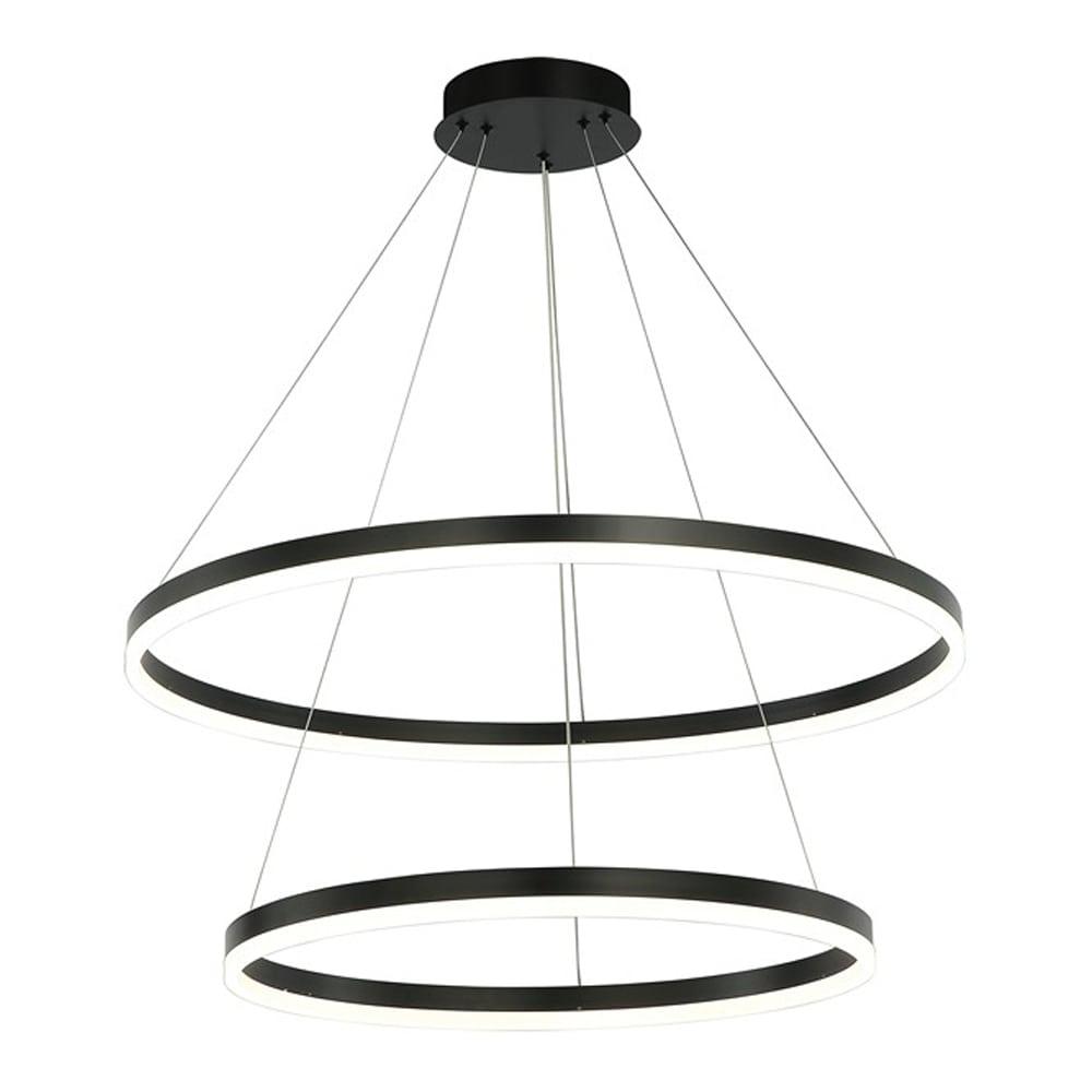 Manuel - ЛЕД Висечки Лустер- Црн Ф40-Ф60, 3colors