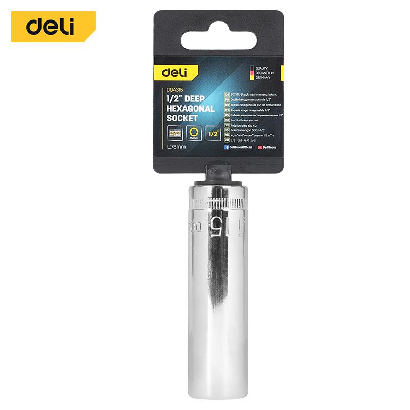 DELI Насаден клуч продолжен 1/2 15мм