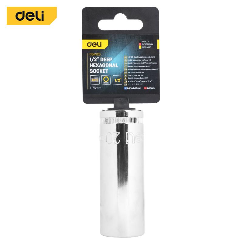 DELI Насаден клуч продолжен 1/2 20мм