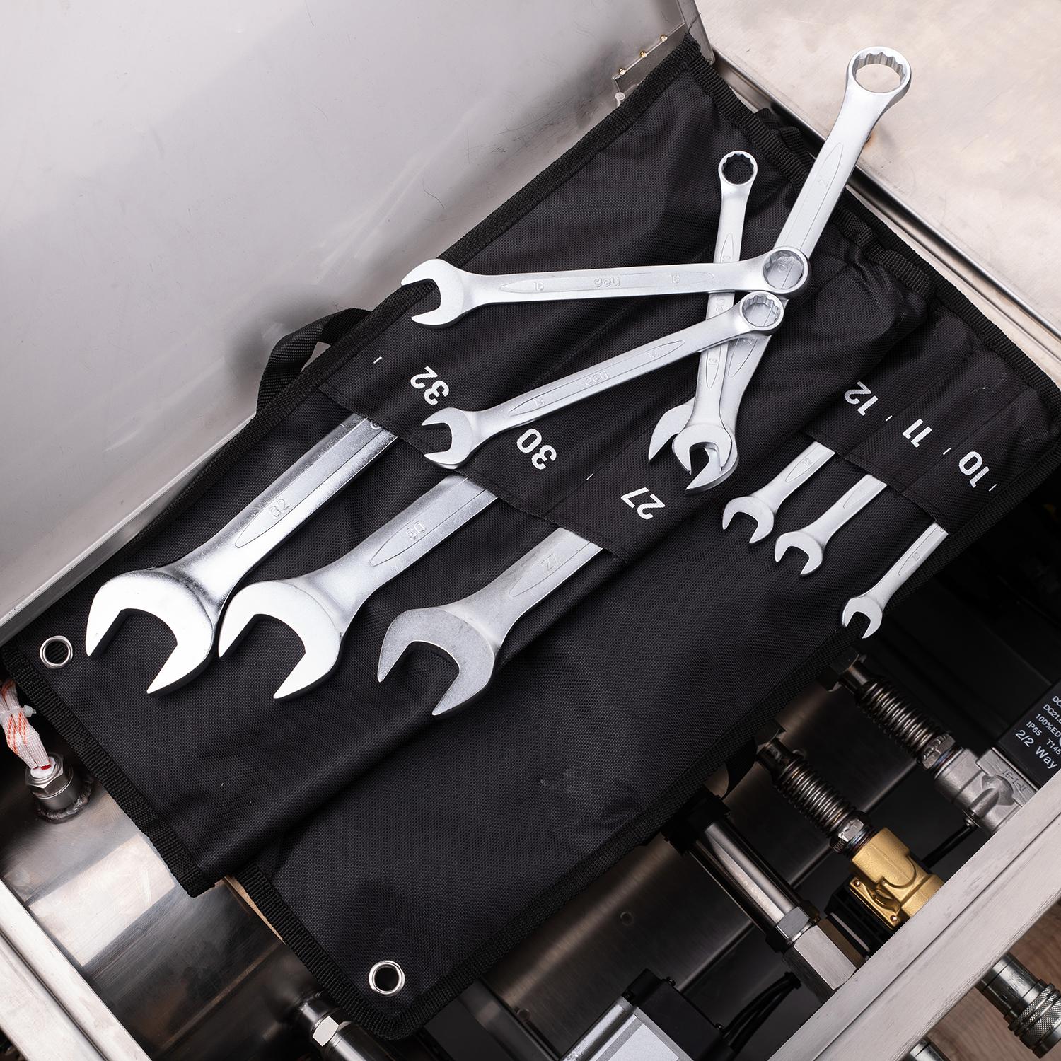 DELI Сет комбинирани клучеви 10-32мм, 14бр