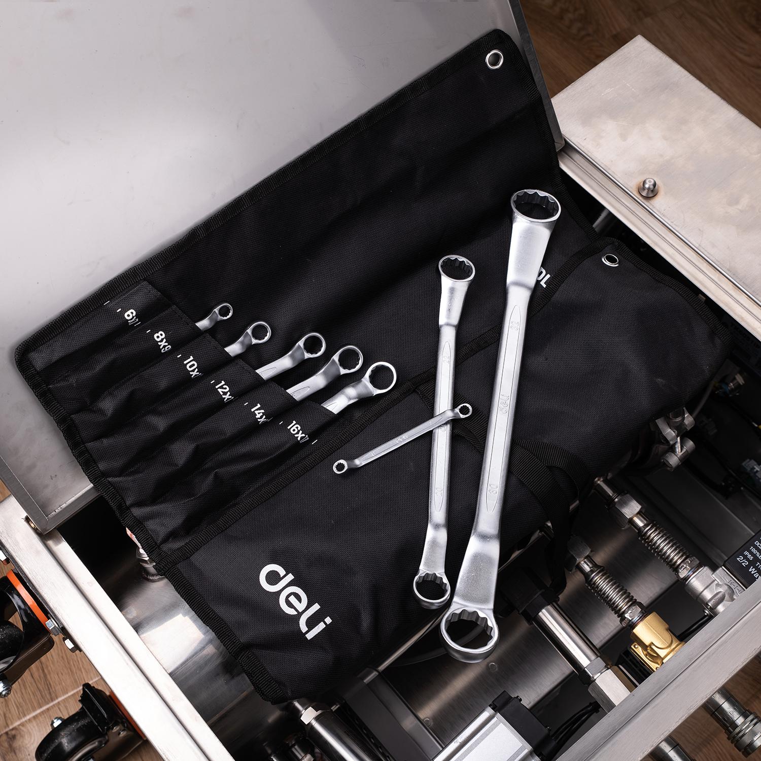 DELI Сет окасти клучеви 6*7 - 30*32 12бр