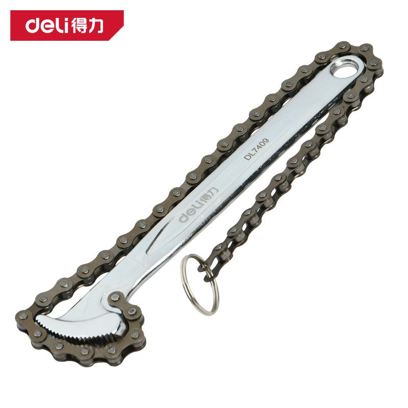 DELI Клуч за филтер со синџир 230мм