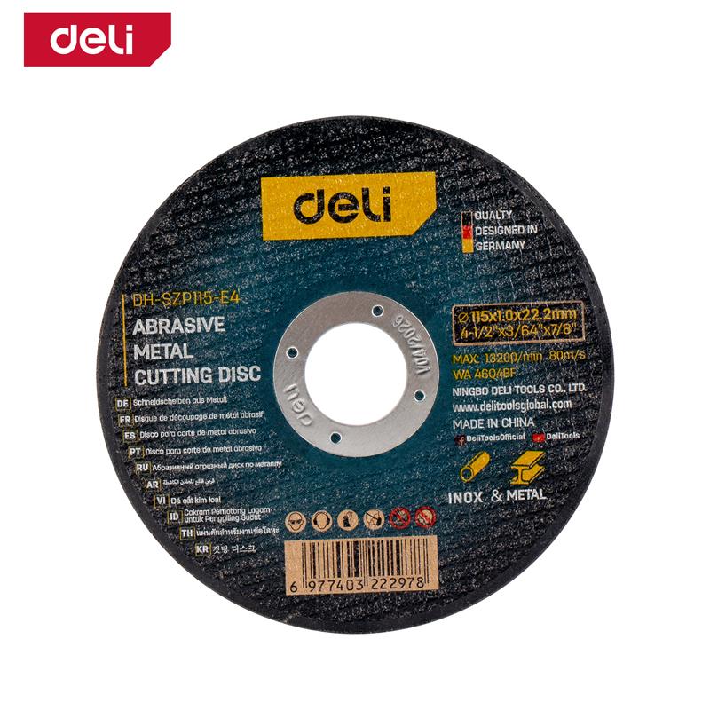 DELI Диск за метал 115*1.0*22.2мм*100 бр пакување