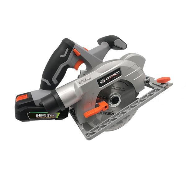 DAEWOO Акумулаторан циркулар 20V, 150mm