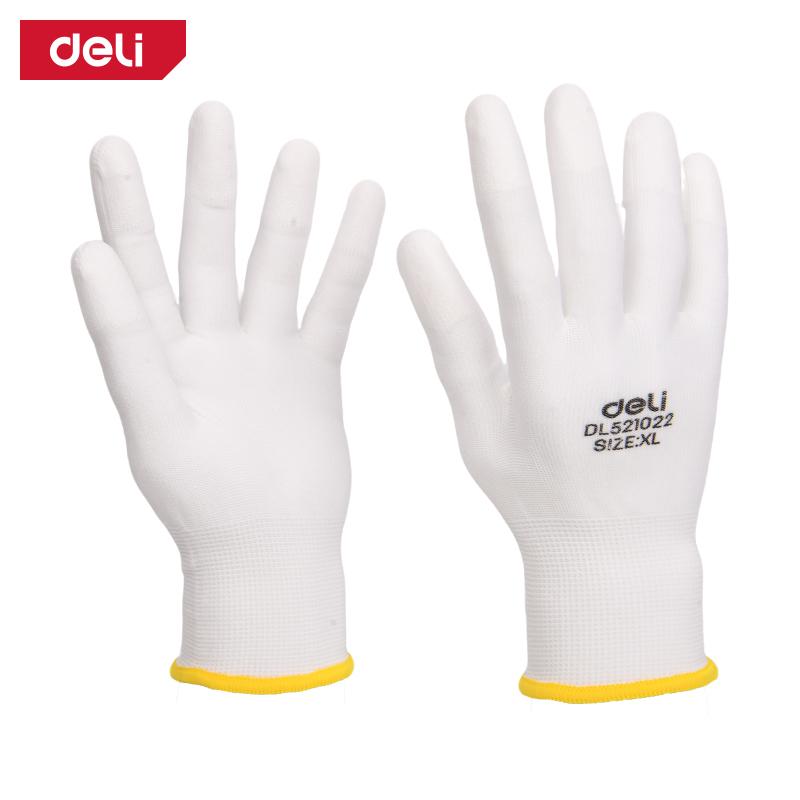 DELI Ракавици со премаз XL 12бр.