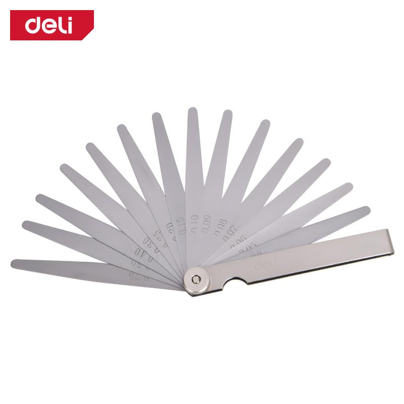 DELI Мерач за растојание 0.02-1мм 14 бр