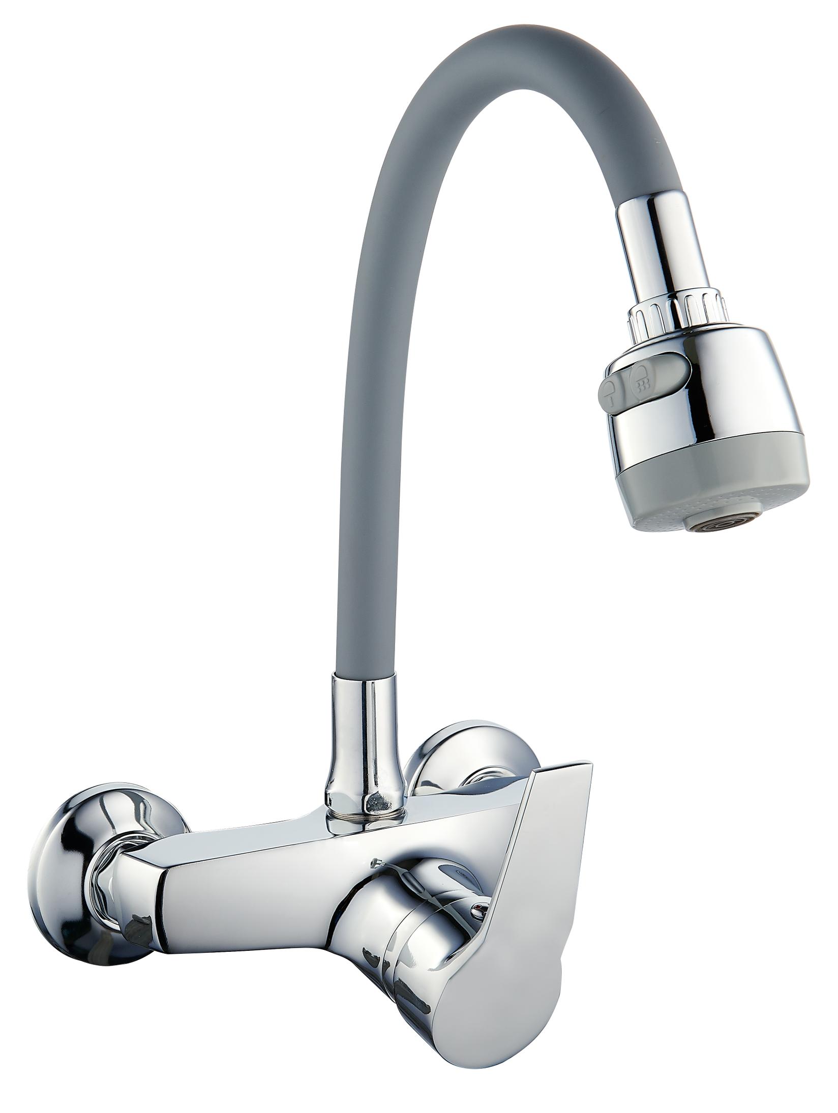 TONS Кујнска батерија нискомонтажна со долг врат