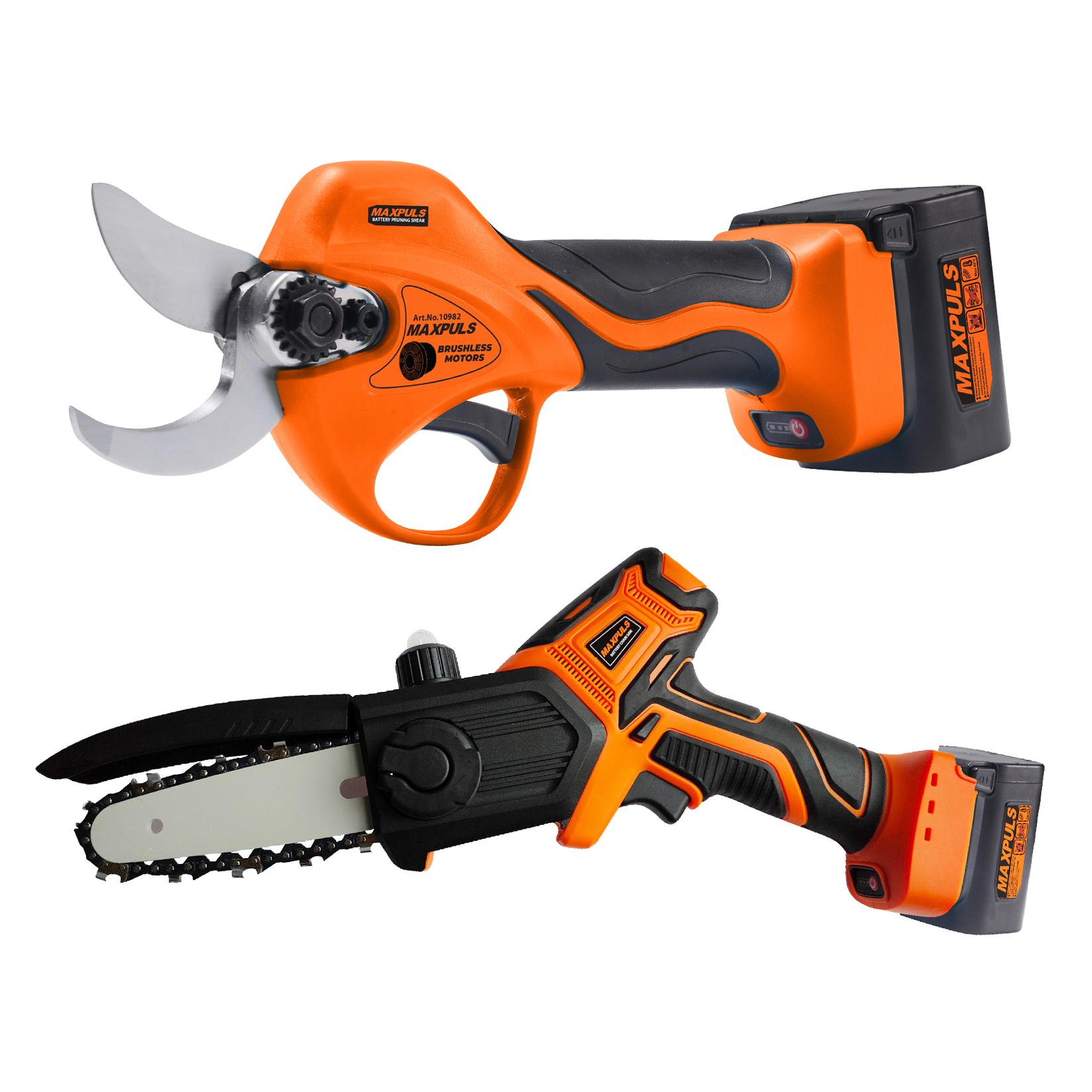 MAXPULS Сет батериски ножици и батериска пила