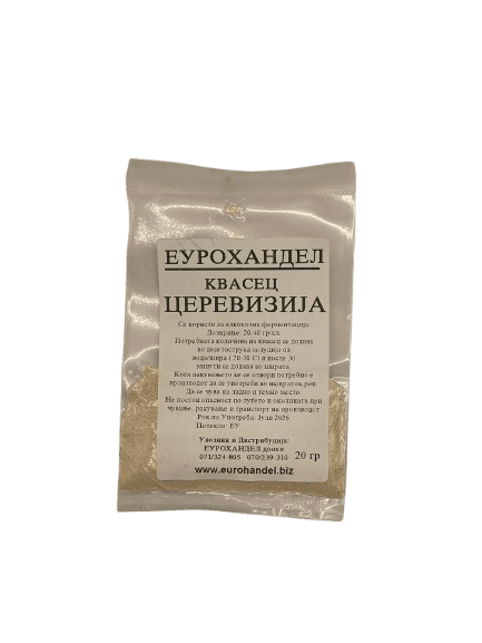 ЕУРОХАНДЕЛ Квасец Церевизија 20g