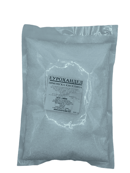 ЕУРОХАНДЕЛ Лимонска Киселина 500g