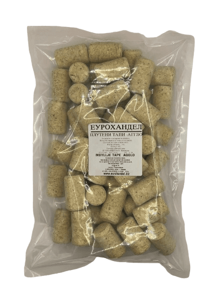 ЕУРОХАНДЕЛ Плутени Тапи Аггло (50 парчиња)