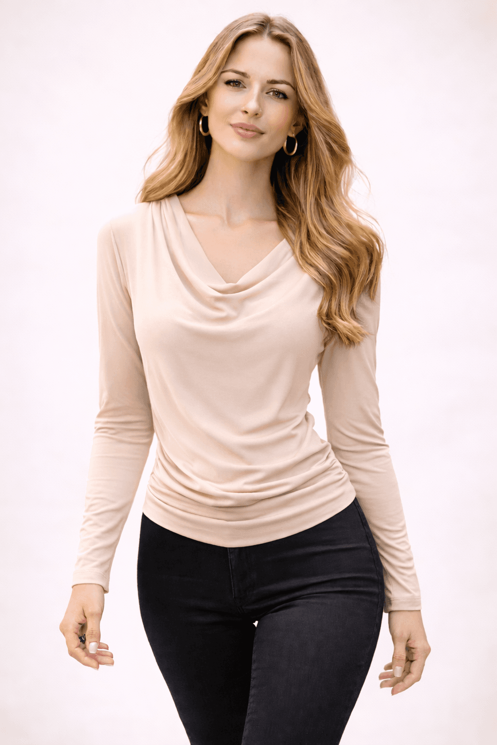 FACE Женска блуза со отворено деколте