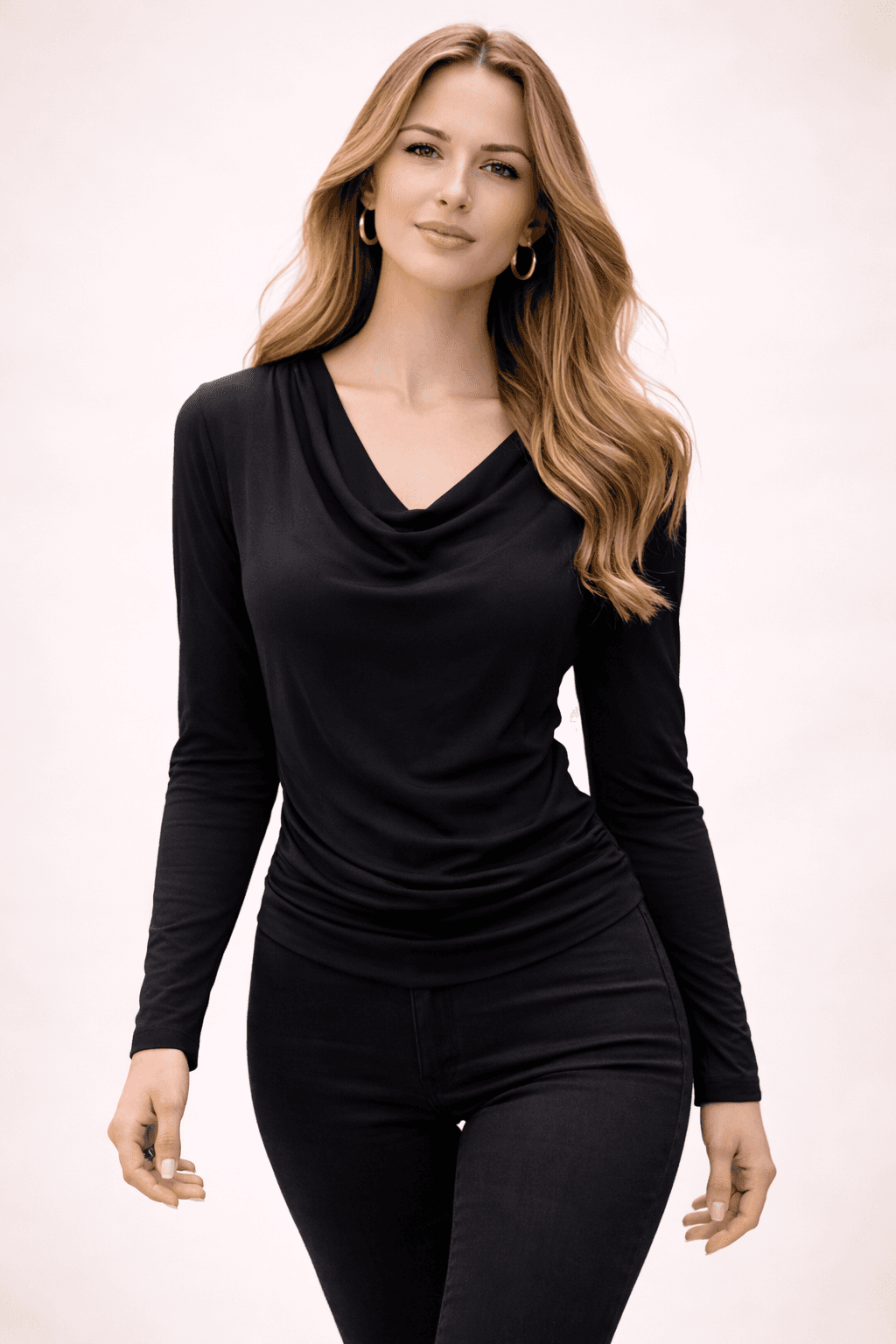 FACE Женска блуза со отворено деколте