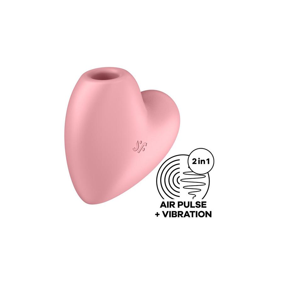 SATISFYER Стимулатор на клиторис CUTIE HEART LIGHT